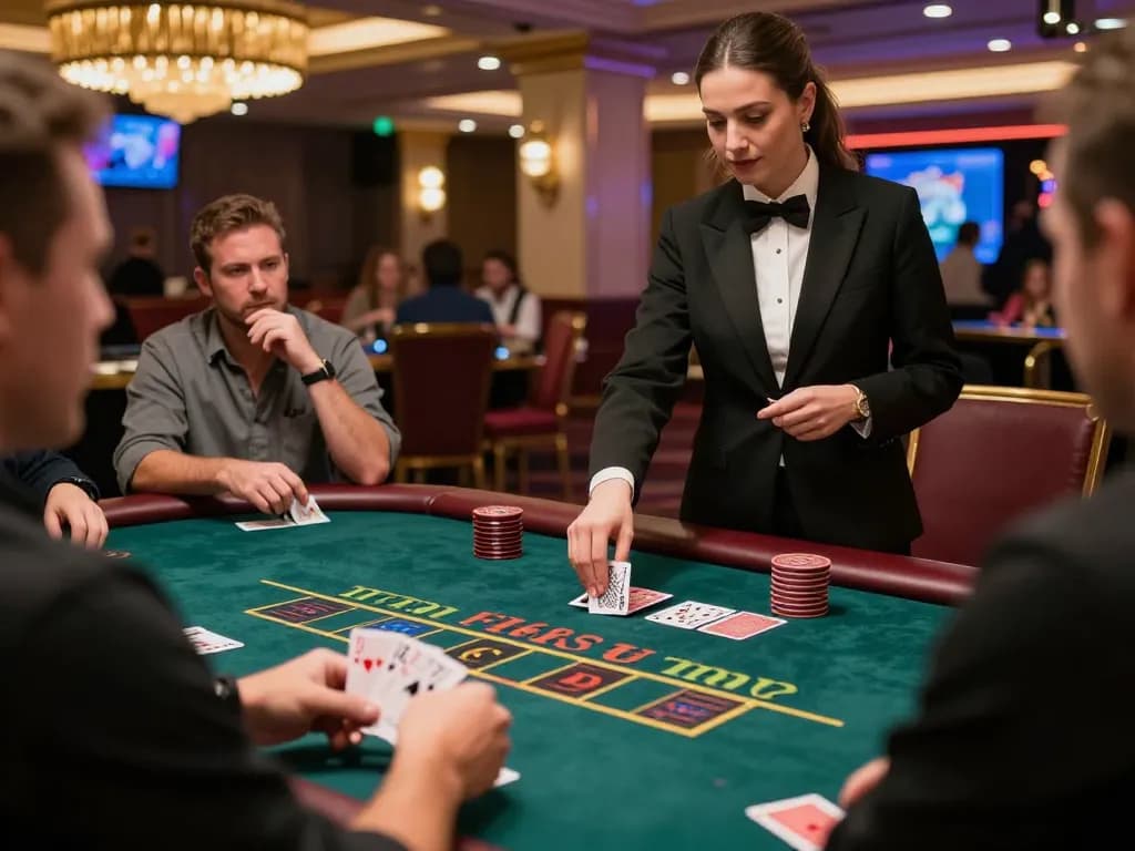Experience thrilling live dealer blackjack at F168 with engaging gameplay and lively atmosphere.