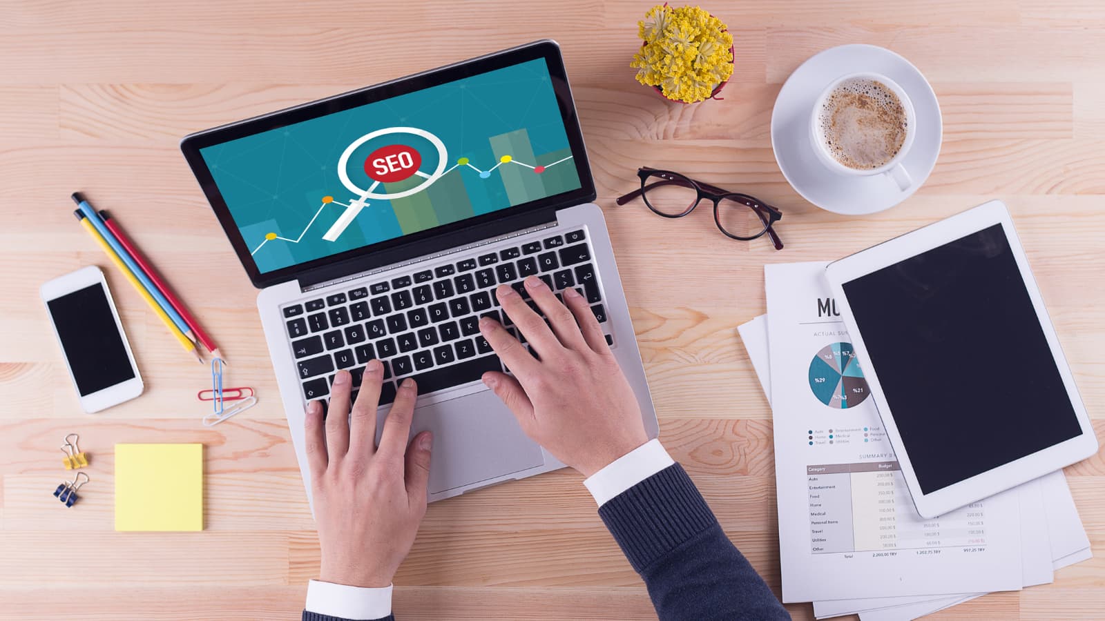 Webdesign, SEO und SEA aus einer Hand mit SEO-optimierte Website