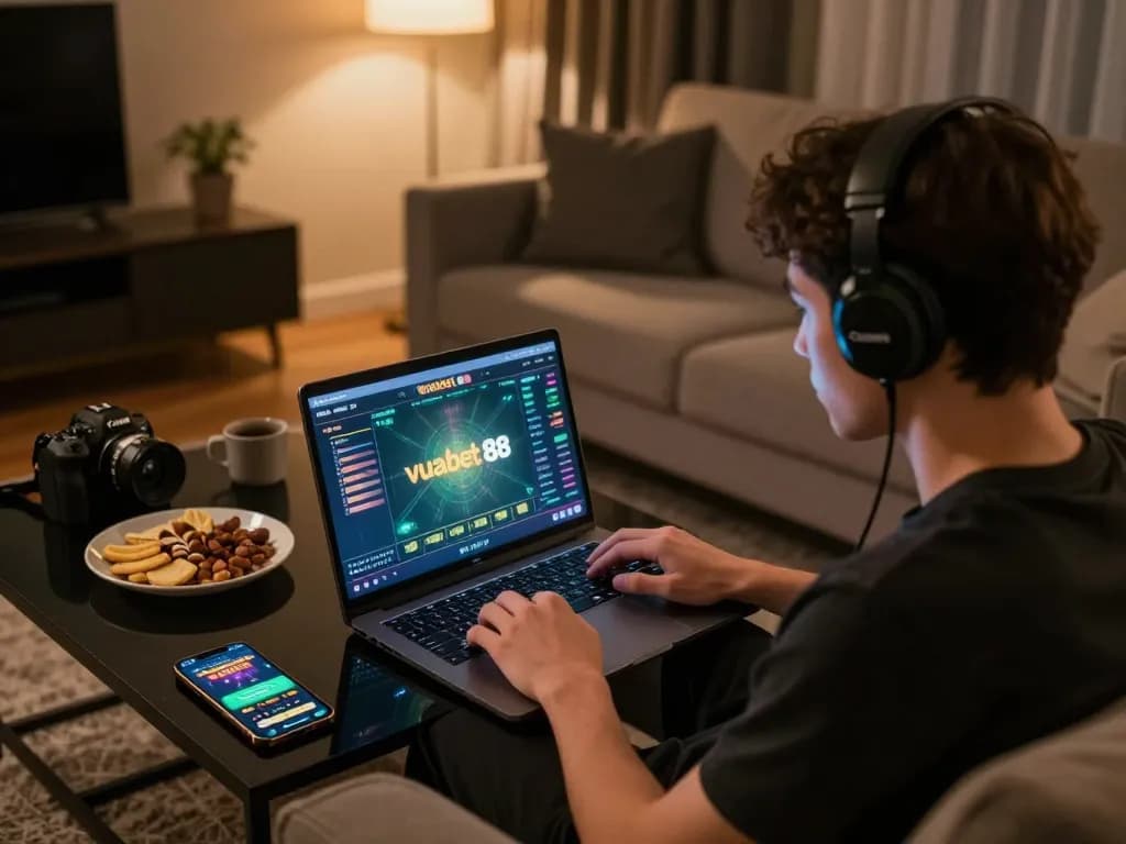 Engage with vuabet 88 through a thrilling online casino experience in a cozy setting