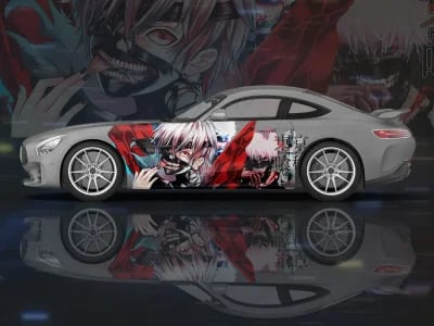 Motorrad folieren Kosten erklärt: So kombinieren Sie Itasha-Stil und Anime for Car für einen einzigartigen Look