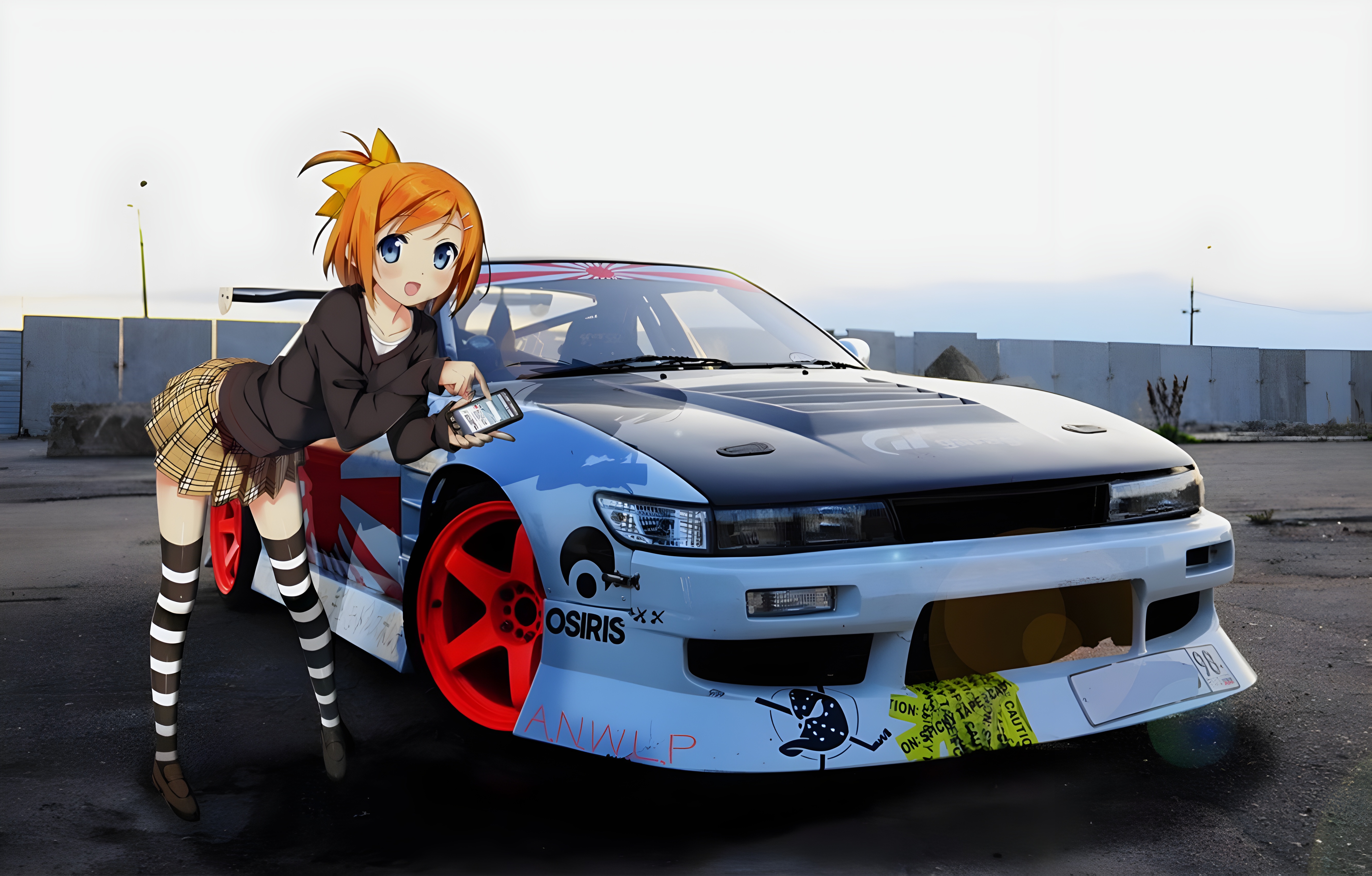 Motorrad folieren Kosten erklärt: So kombinieren Sie Itasha-Stil und Anime for Car für einen einzigartigen Look