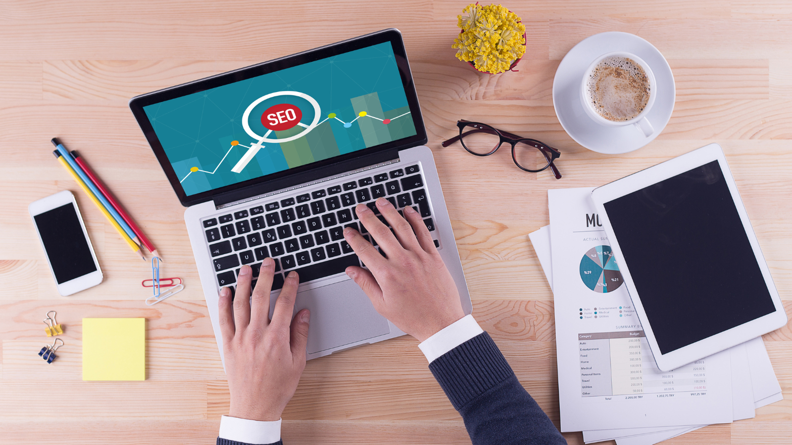 Webdesign, SEO und SEA aus einer Hand mit SEO-optimierte Website