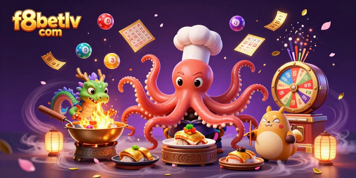 Experience thrilling gameplay at f8betlv com with a vibrant lottery scene full of dynamic elements.