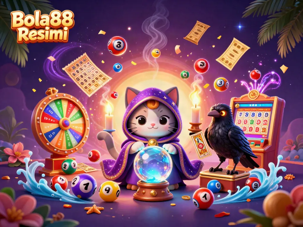 Engage in winning gaming experiences with Bola88 Resmi, showcasing a lively scene of rich casino activities.