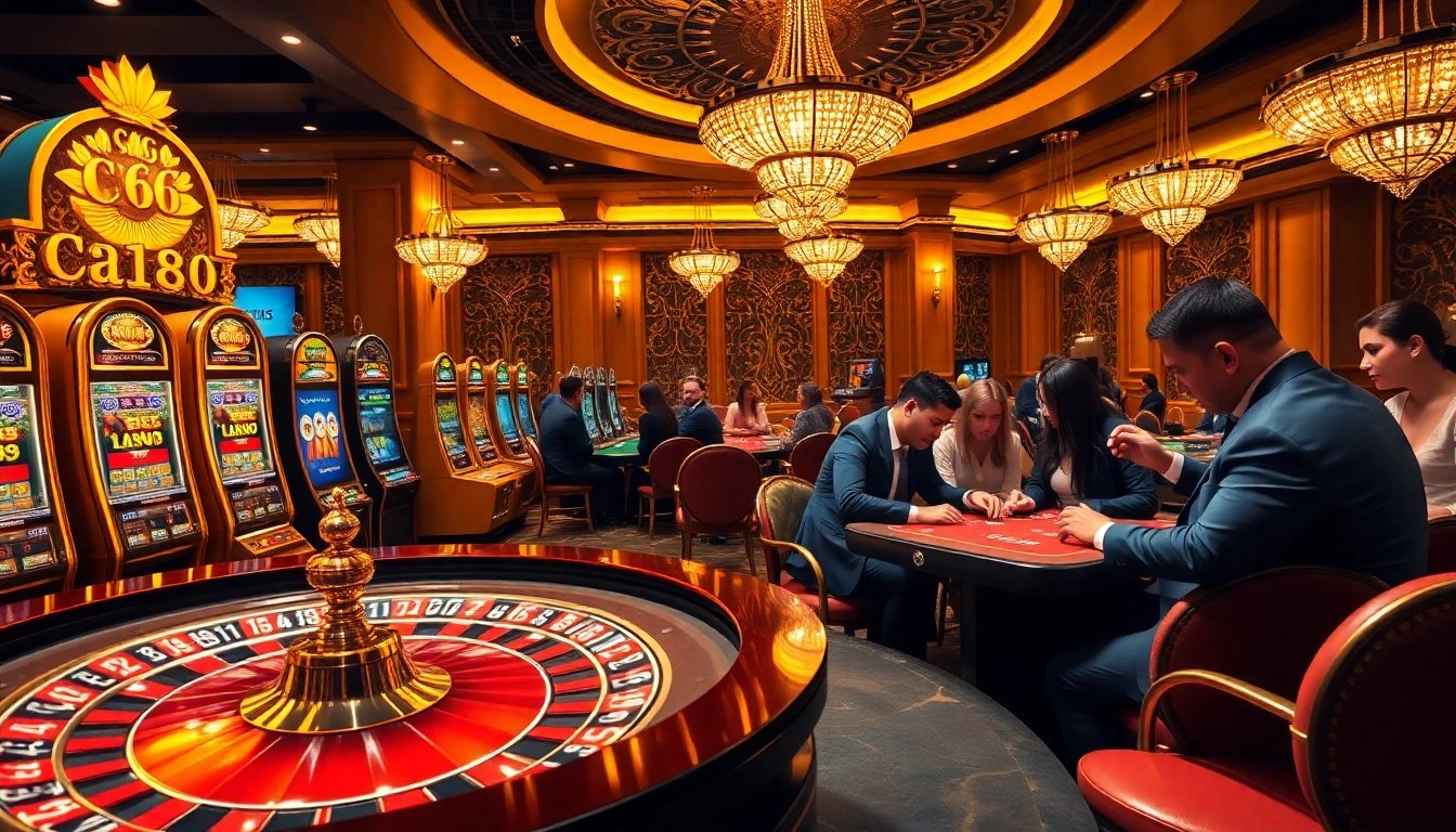 Experience the excitement of C168 with immersive table games and vibrant slot machines.
