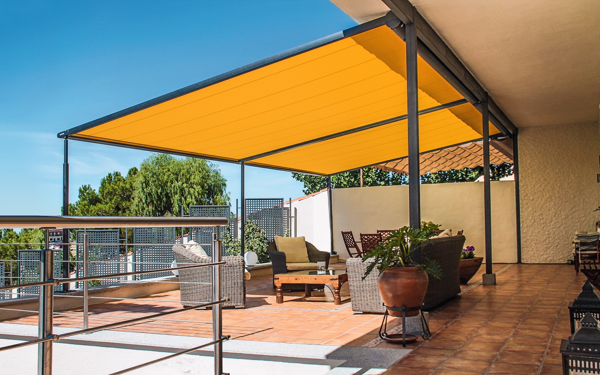 Die besten Einsatzmöglichkeiten einer Pergola Markise