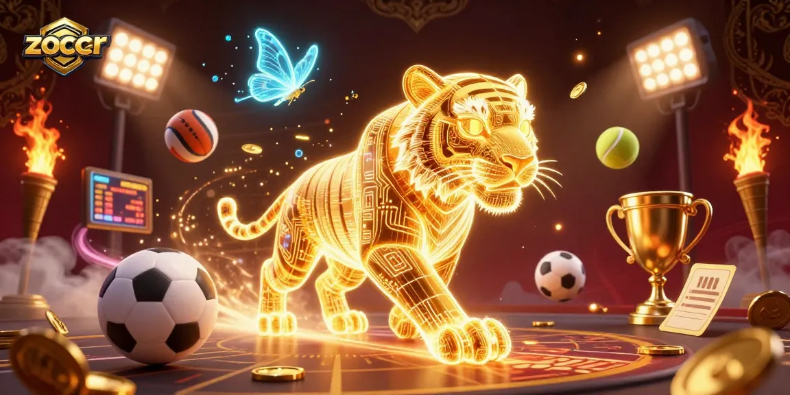 Zoccer captivates with dynamic sports betting visuals, showcasing a thrilling digital casino experience.