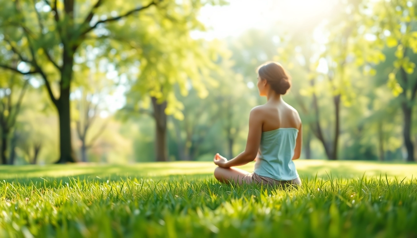 Besonders wichtig: Eine Person in Meditation, die sich mit ihrem Geistführer verbindet, um innere Ruhe zu finden.
