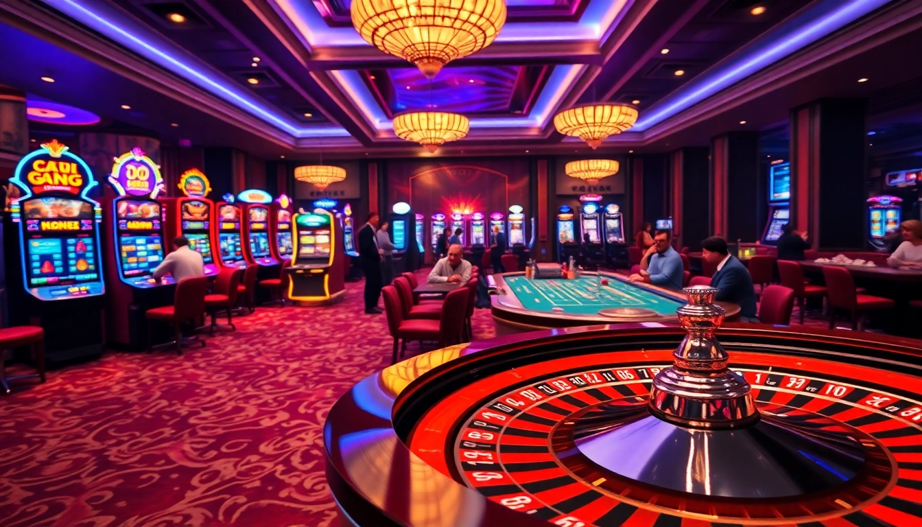 Casino spiele.de zeigt Spieler an einem Roulette-Tisch in einem eleganten Casino mit reichem Licht.