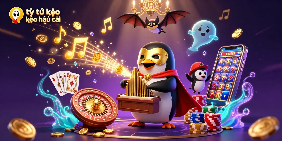 Experience the excitement of tỷ lệ kèo kèo nhà cái with dynamic casino elements and vibrant characters.