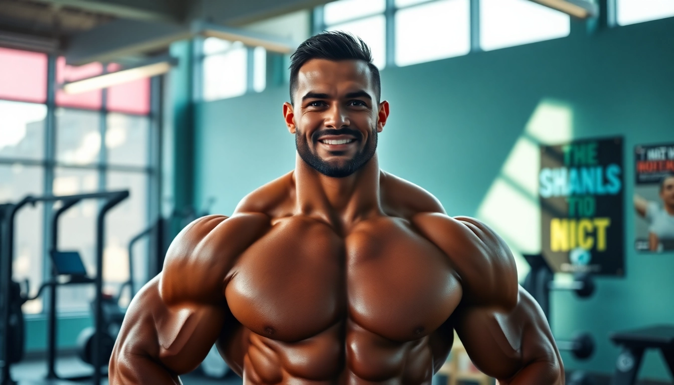 HGH kaufen für effektiven Muskelaufbau in einem modernen Fitnessstudio