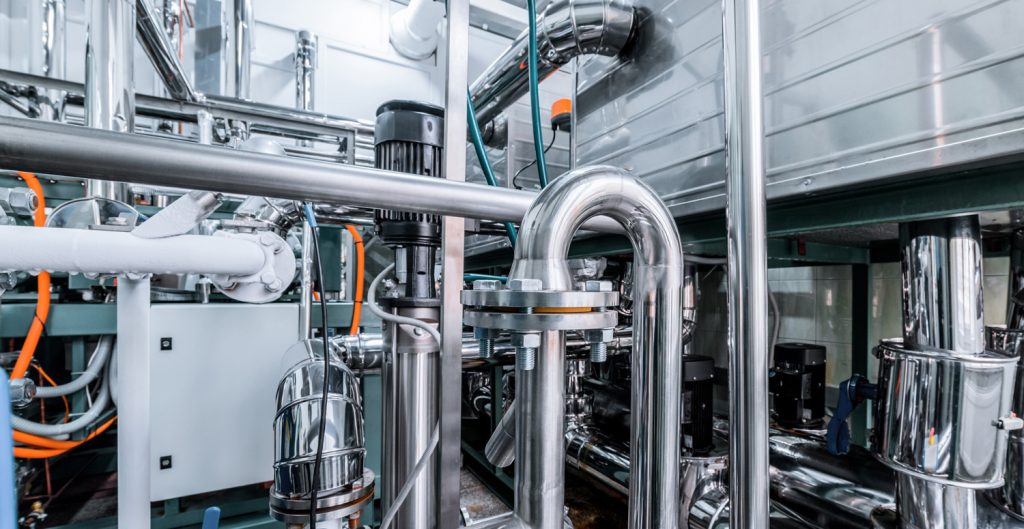 Industrial refrigerating machine.