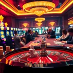 Players enjoying the vibrant table games at Nhà Cái UU88 casino environment.