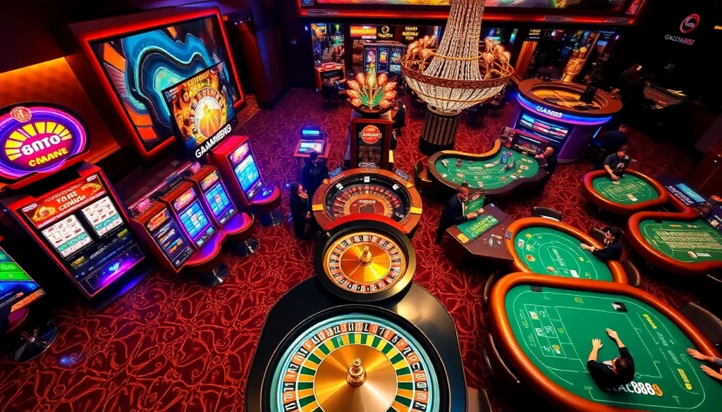 Experience the thrill of GACAM888 with vibrant casino games and exciting winning opportunities.