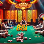 High-stakes players enjoying a dynamic game at the 88i casino table.
