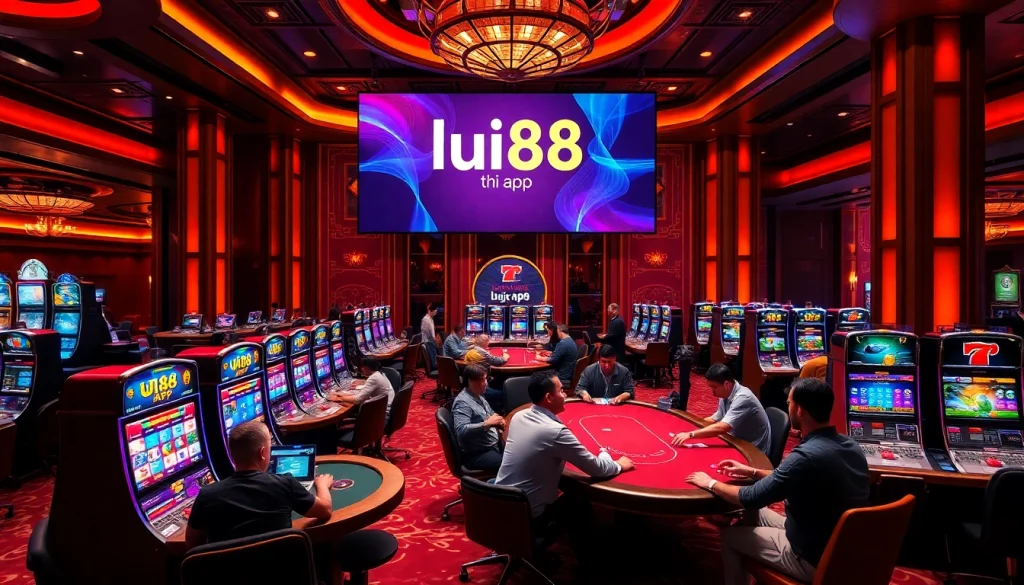 Experience the thrill of betting with uu88 tải app in a luxurious casino setting.