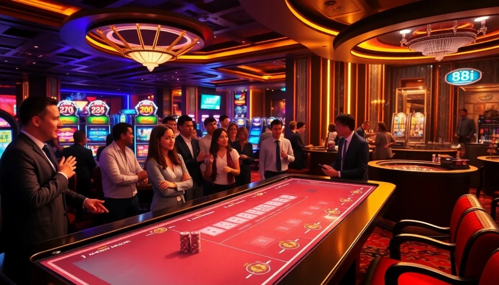 Experience the thrill of betting and winning with the 88i game at an upscale casino.