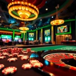 Experience high-stakes gambling at KJC with vibrant casino elements and thrilling gameplay.