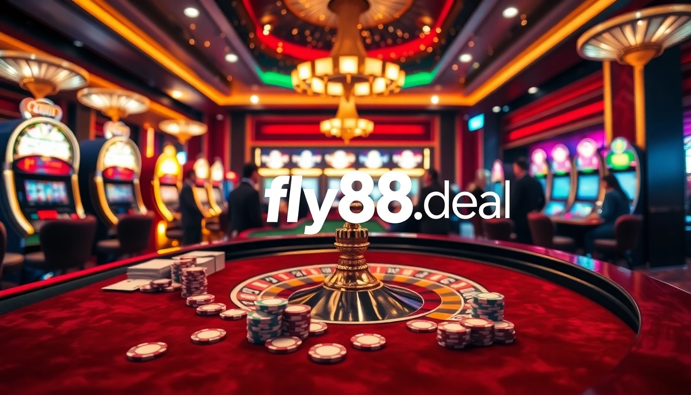 Experience thrilling moments at fly88.deal with exciting casino games and engaging players.