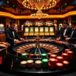 Trải nghiệm cảm giác hồi hộp khi chơi tại https://luck8.com với các hoạt động casino sôi động trên bàn roulette.