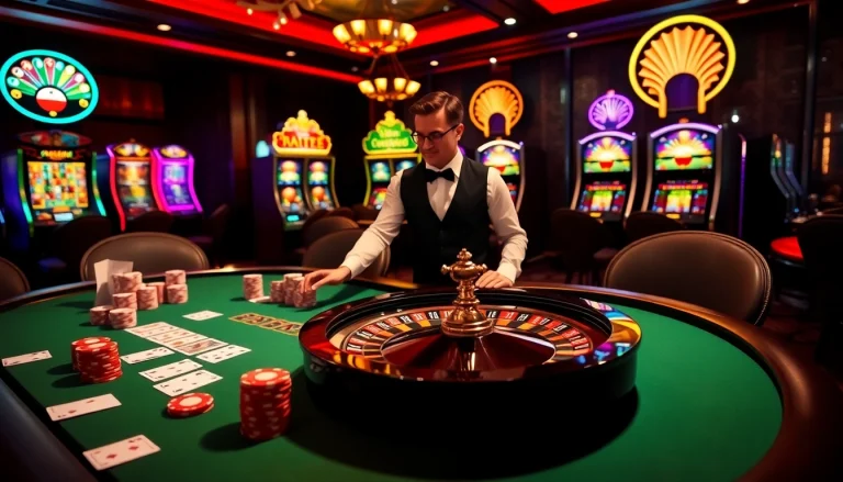 Experience the excitement of casino gaming with febet at a luxurious poker table.