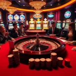 RR88 casino gamblers engaged in thrilling roulette action at a luxurious table.