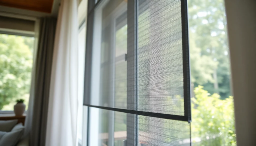 Fliegengittermaxx zeigt eine moderne Insektenschutztür in einem hellen Raum.