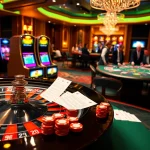 Experience thrilling gameplay at https://kg88.work/ with roulette, poker chips, and vibrant casino atmosphere